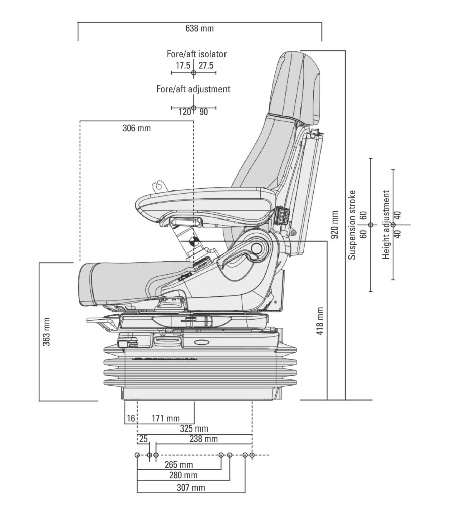 Grammer Maximo Dynamic Plus - Jennings Seats